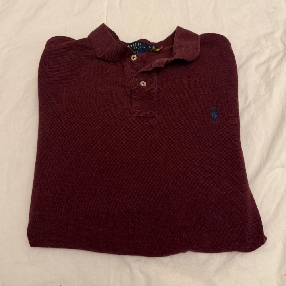 Polo by Ralph Lauren Maroon Polo Shirt